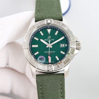 Breitling Avenger Series 42MM Waterproof for 300M 2824 Movement Green Watch